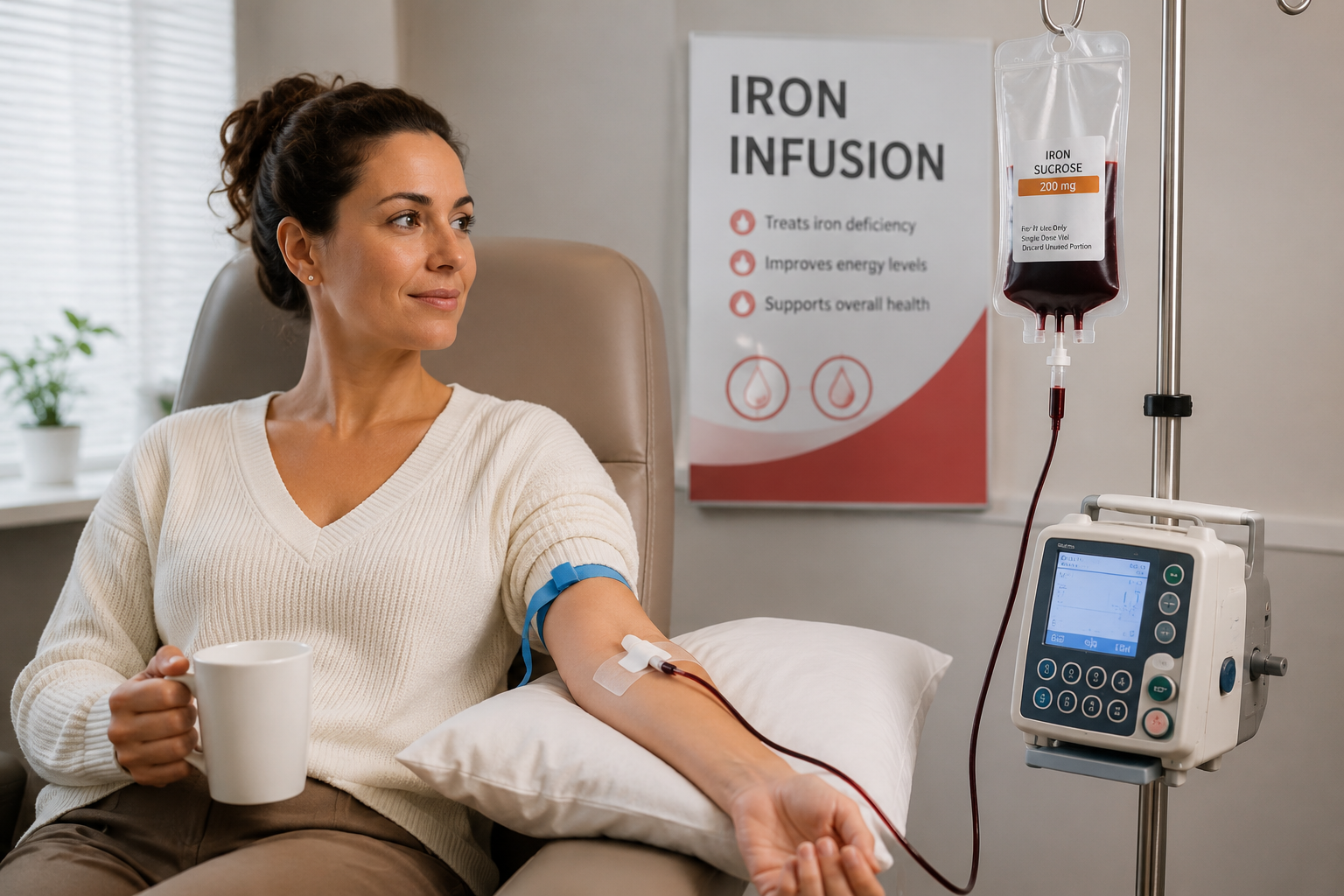Low Ferritin despite infusion and supplementation